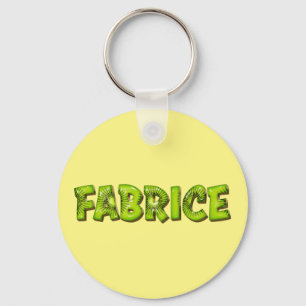 Fabrice Name Kiwi Design Schlüsselanhänger