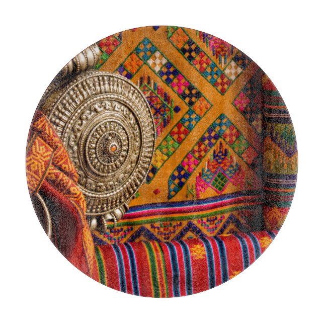 Fabrics, Bhutan Schneidebrett (Vorderseite)