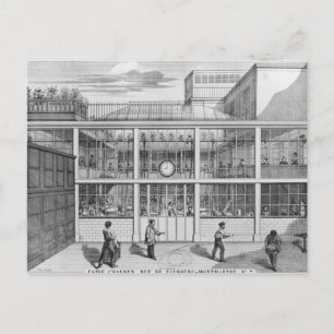 Fabrik für Schießpatronen, Usine Chaudun Postkarte