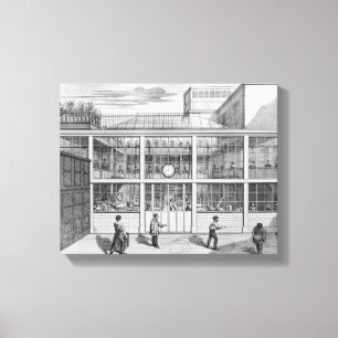 Fabrik für Schrotflintepatronen, Usine Chaudun Leinwanddruck