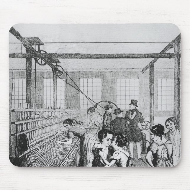 Fabrik-Kind- oder Liebe conquerd Furcht Mousepad (Vorne)