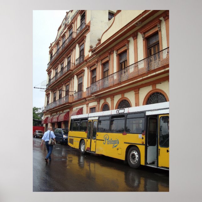 Fabrik Partagas; Havanna, Kuba Poster (Vorne)