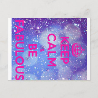 FABULOS SEIN POSTKARTE