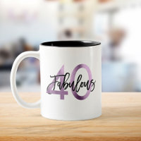 Fabulous 40. | Moderner Chic Lilac Lila Geburtstag