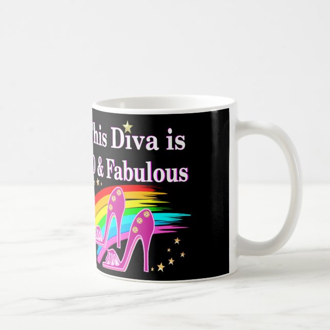 FABULOUS 50. DIVA KAFFEETASSE (Rechts)