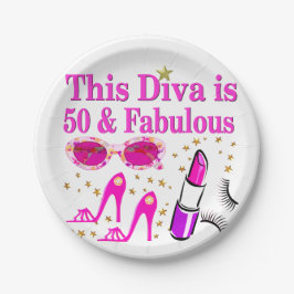 FABULOUS 50. DIVA PAPPTELLER