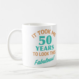 Fabulous 50. Geburtstag Kaffeetasse