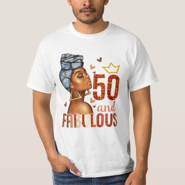 Fabulous 50. Geburtstagsfrauen T-Shirt