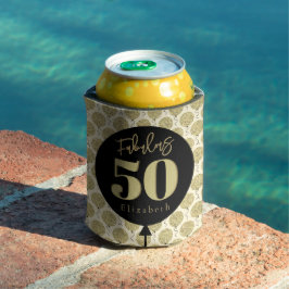 Fabulous 50 Gold Geburtstag Dosenkühler