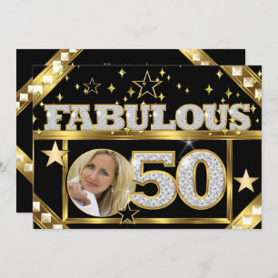Fabulous 50 Retro Glamour Hollywood Gold Foto 4 Einladung