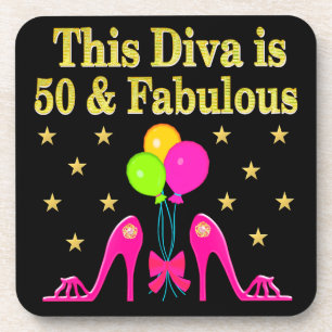 FABULOUS 50. SHOE LOVER DESIGN GETRÄNKEUNTERSETZER