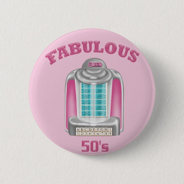 Fabulous 50s button (Vorderseite)