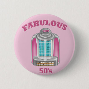 Fabulous 50s button