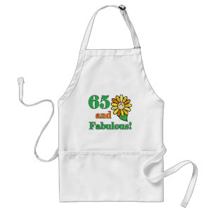Fabulous 65. Geburtstagsgeschenke Schürze