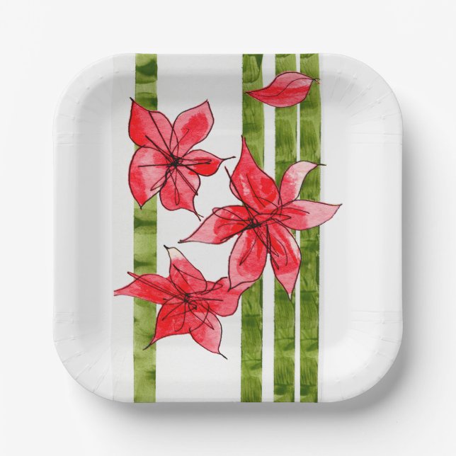 FABULOUS AND FUN CHRISTMAS PLATES PAPPTELLER (Vorderseite)