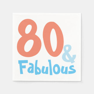 Fabulous Birthday Party Serviette