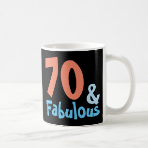 Fabulous Black Retro Birthday Kaffeetasse