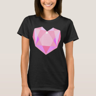 Fabulous Bling Kristall Style Hear T-Shirt