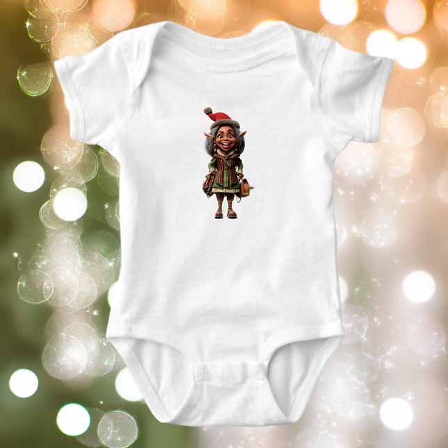 Fabulous Christmas Elf Baby Bodysuit Strampler (Von Creator hochgeladen)