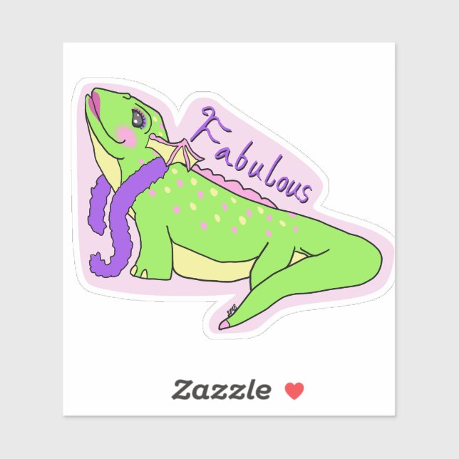 Fabulous Chumby Sticker (Blatt)