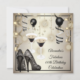 Fabulous Espresso Martini Heelses Party Save The Date