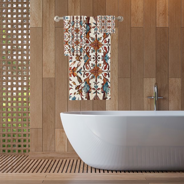 Fabulous Fall and Blue Badhandtuch Set (Von Creator hochgeladen)