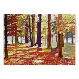 Fabulous Fall Happy Thanksgiving Karte