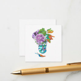 Fabulous Fall Vegetal Bouquet Begleitkarte