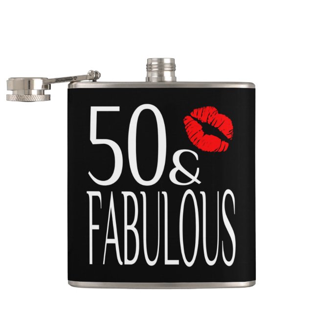 Fabulous Fifty Flachmann (Geöffnet)