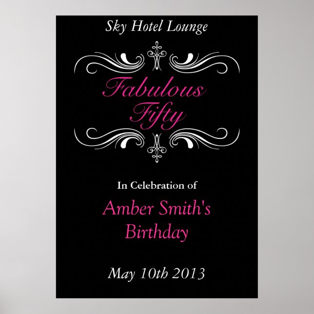Fabulous Fifty Poster (Vorne)