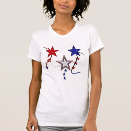 "Fabulous Fourth" Women's Fine Jersey T Shirt