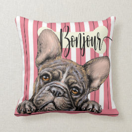 Fabulous Frenchie French Bulldog Throw Kissen