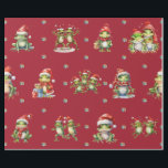 Fabulous Frogs Weihnachtsfeiertag auf Red Wrapping Geschenkpapier<br><div class="desc">Frösche Urlaubspapier wird unterhalten und begeistern jeden, der es schenkt! Ein hochwertiges Verpackungspapier wird Ihr Favorit sein. Achten Sie auf unser phantastisches Frog Rock Band Set aus drei flachen Blättern und rollenden Packpapieren! Außerdem helfen uns alle Tierprodukte, die im Paws Charming-Laden verkauft werden, eine Spende an tierische Wohltätigkeitsorganisationen zu machen,...</div>