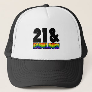 Fabulous Gay 21. Geburtstag Truckerkappe