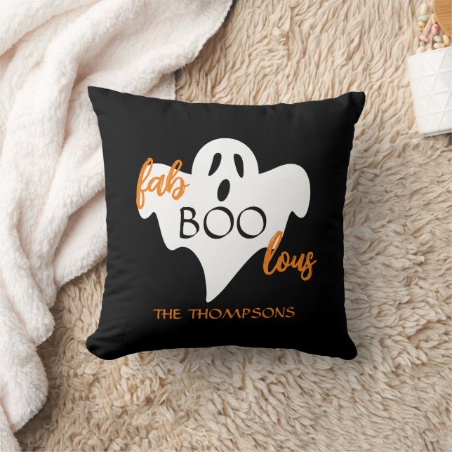 Fabulous Ghost fab-boo-lautes lustiges Halloween Kissen (Decke)