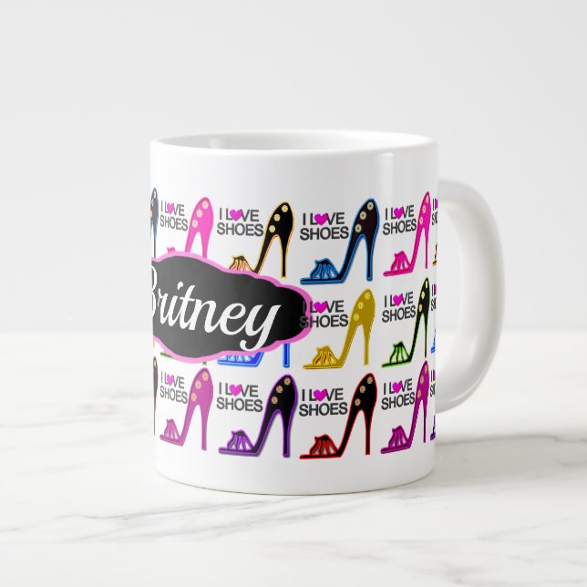 FABULOUS HÖHE UND STILETT Jumbo-Tasse (Vorderseite Rechts)