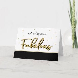 Fabulous Imitats Gold Spaß hinzufügen einen Namen Karte