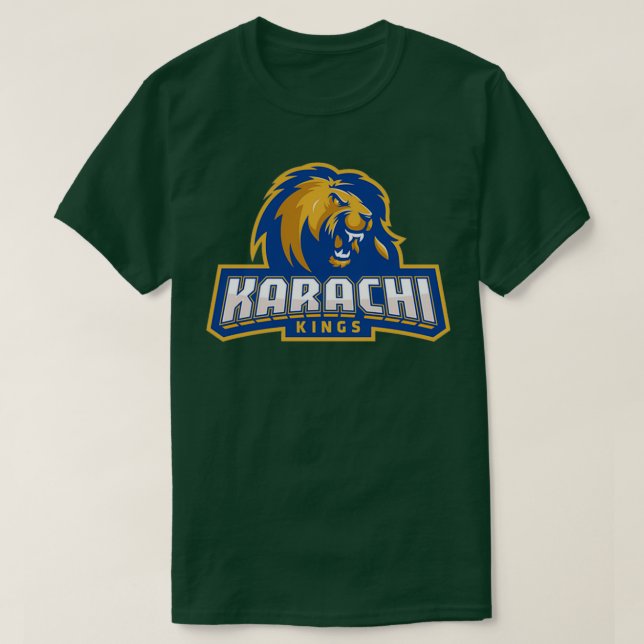 Fabulous Karachi Kings Design T-Shirt (Design vorne)
