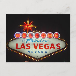 Fabulous-las-vegas Postkarte