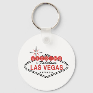 Fabulous Las Vegas Wedding Template anpassbar Schlüsselanhänger