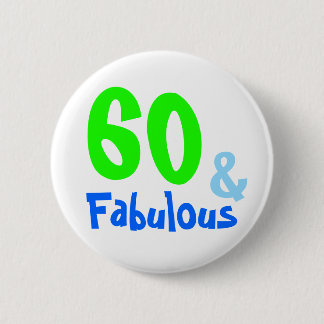 Fabulous Neon Birthday Button