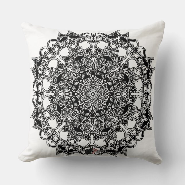Fabulous Octa Glyph Pillow Kissen (Vorderseite)
