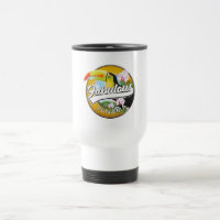 Fabulous Panama Retro Logo Postcard Poster Leinwan