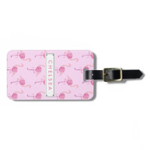 Fabulous Pink Flamingo Wasserfarben Muster