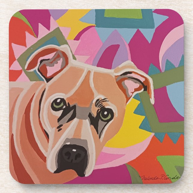 Fabulous Pitty Getränkeuntersetzer (Vorderseite)