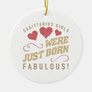 Fabulous Sagittarier für Frauen Keramik Ornament