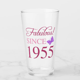 Fabulous seit 1955 70. Geburtstag Glas