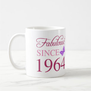 Fabulous seit 1964 60. Geburtstag Kaffeetasse