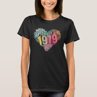 Fabulous September 1979 Girl Legendary & Phantasti T-Shirt