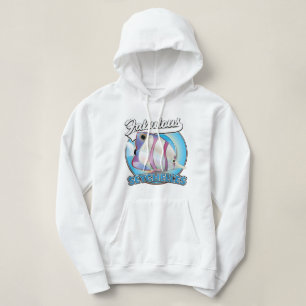 Fabulous Seychelles Retro-Logo Hoodie